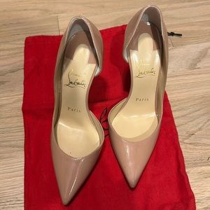 Iriza blush Christian Louboutin 100mm